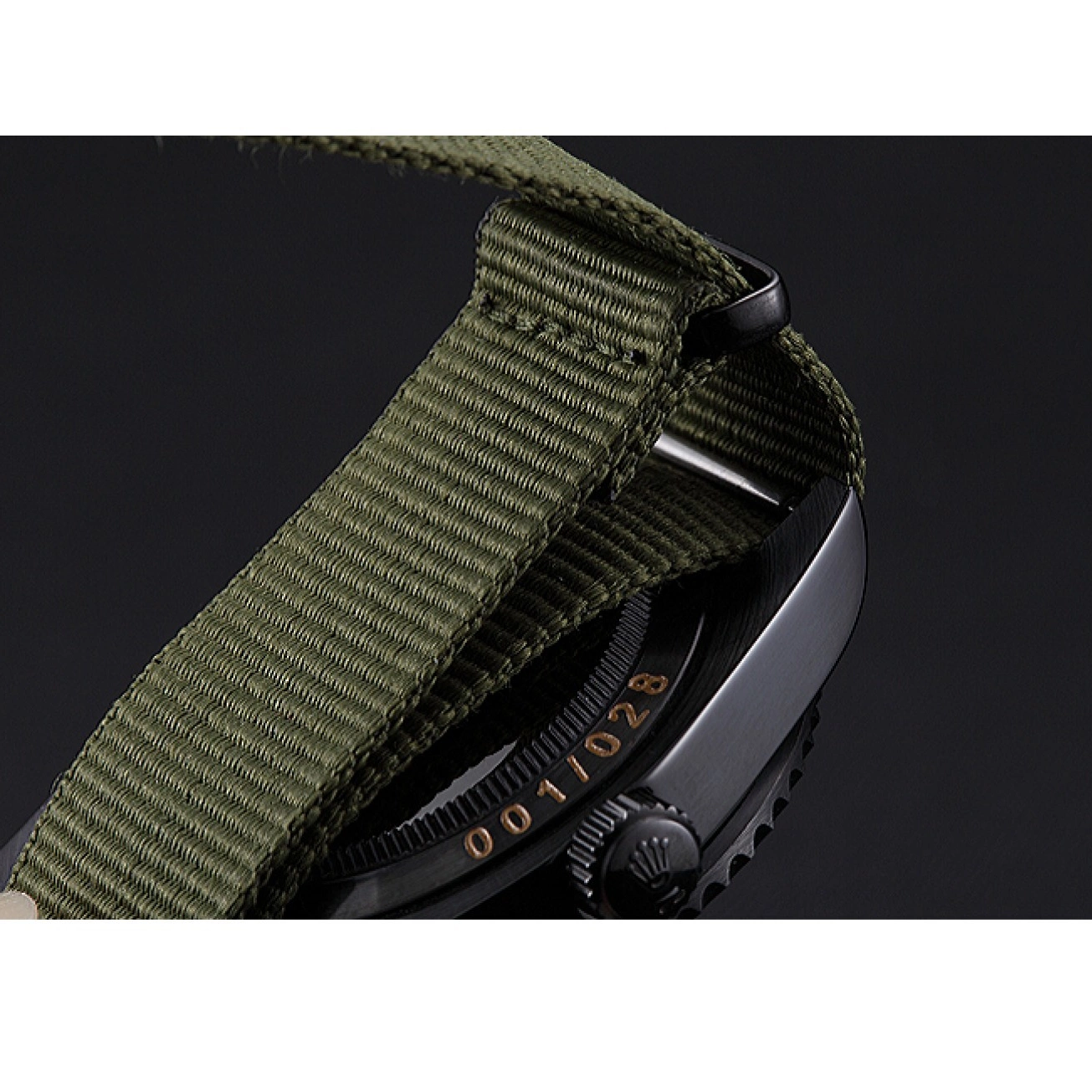 Rolex copies cheap Rolex Stealth Submariner Olive 621995 0721